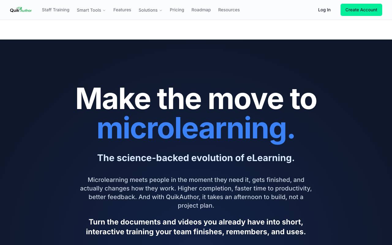 QuikAuthor screenshot