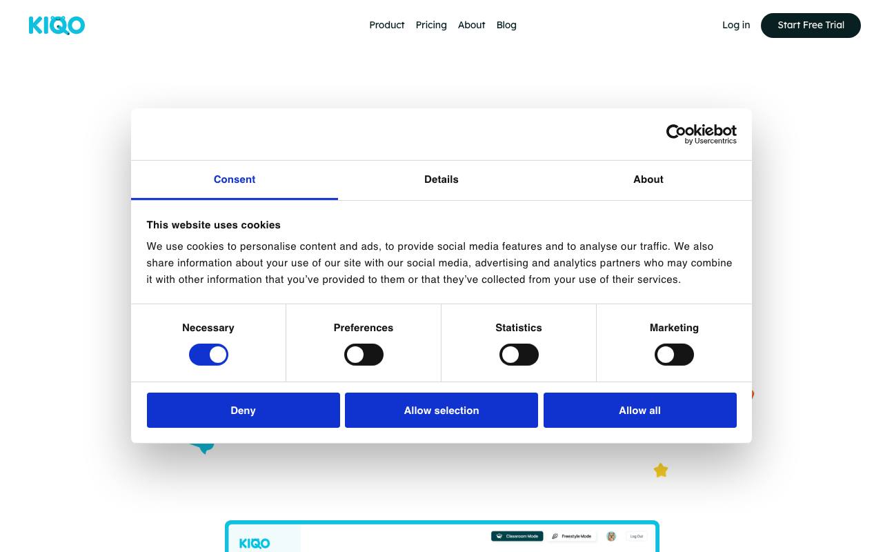 Kiqo screenshot
