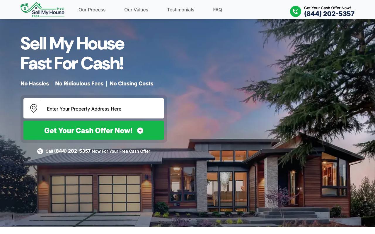 Hey! Sell My House Fast screenshot