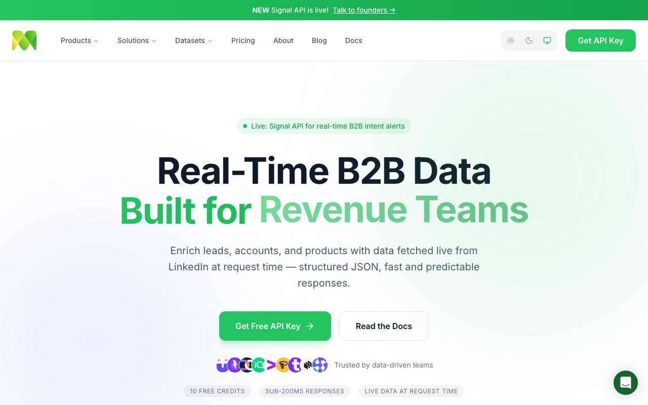 Datamagnet screenshot