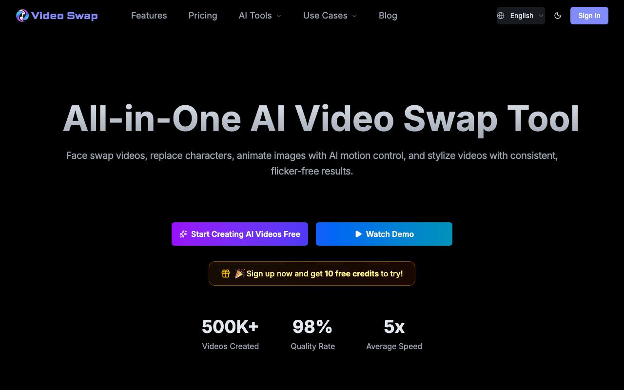Video Swap screenshot