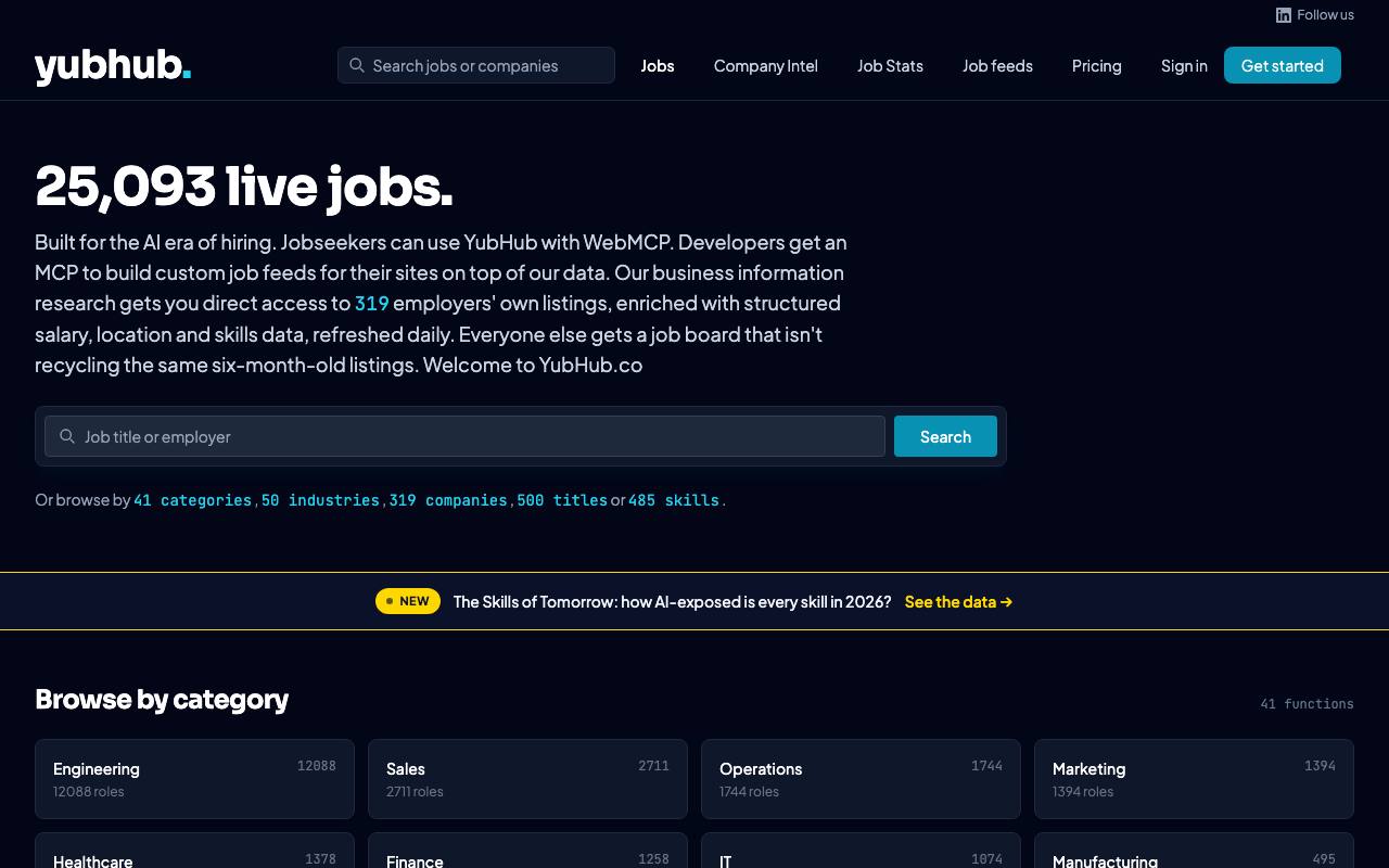 YubHub screenshot