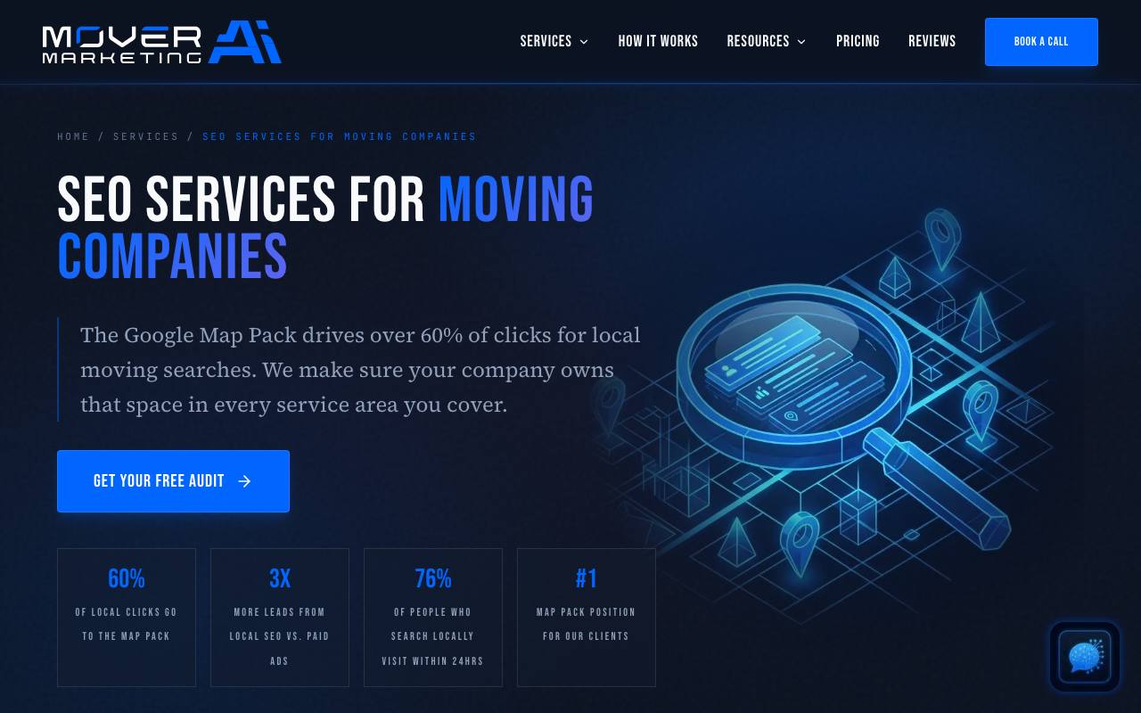 Mover Marketing AI screenshot
