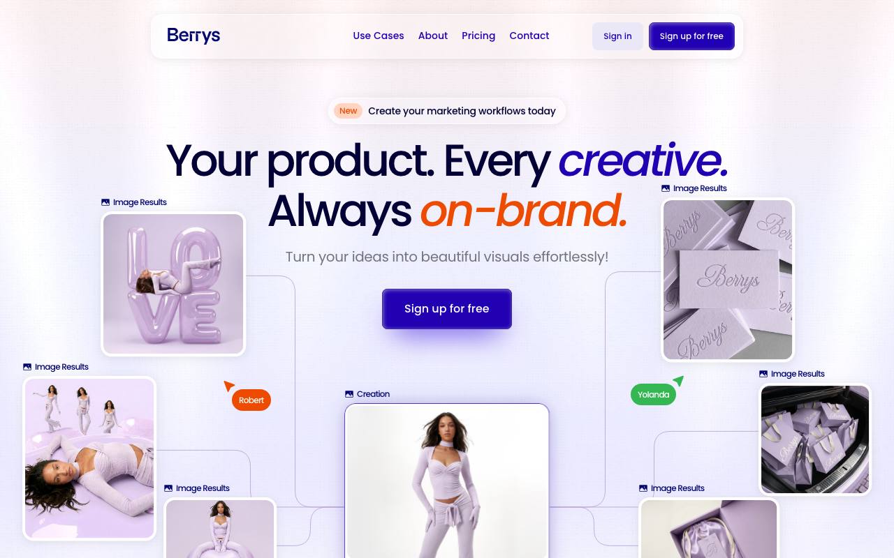 Berrys AI screenshot