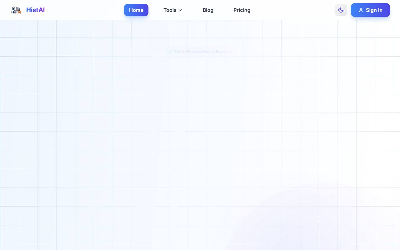 HistAI screenshot