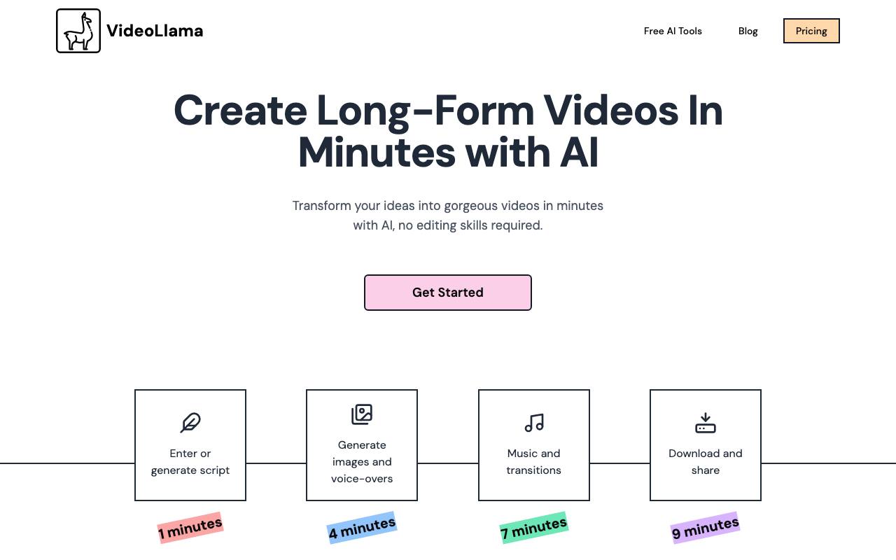 VideoLlama screenshot
