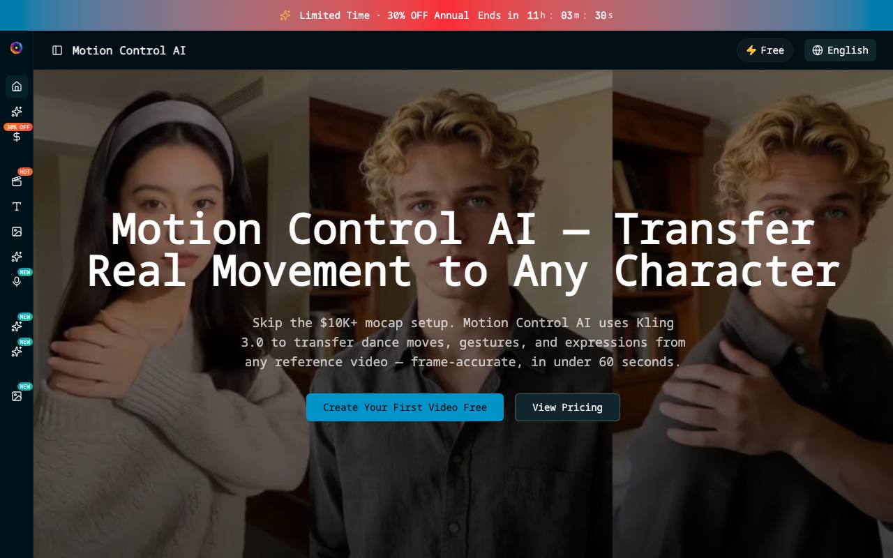 Motion Control AI screenshot