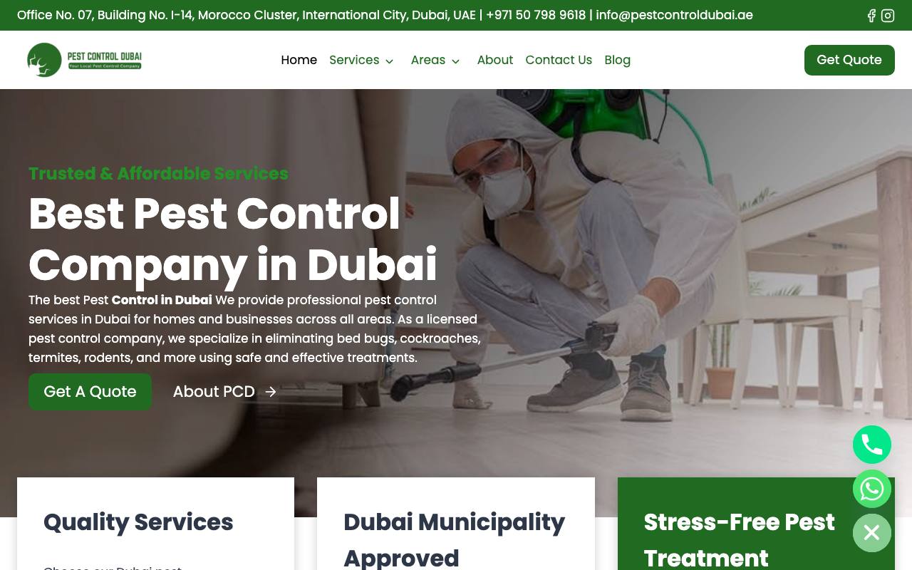 Pest Control Dubai screenshot