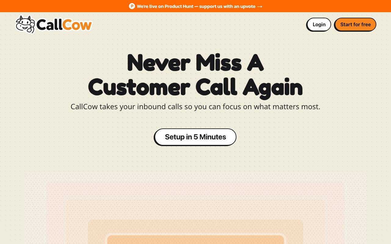 CallCow AI screenshot