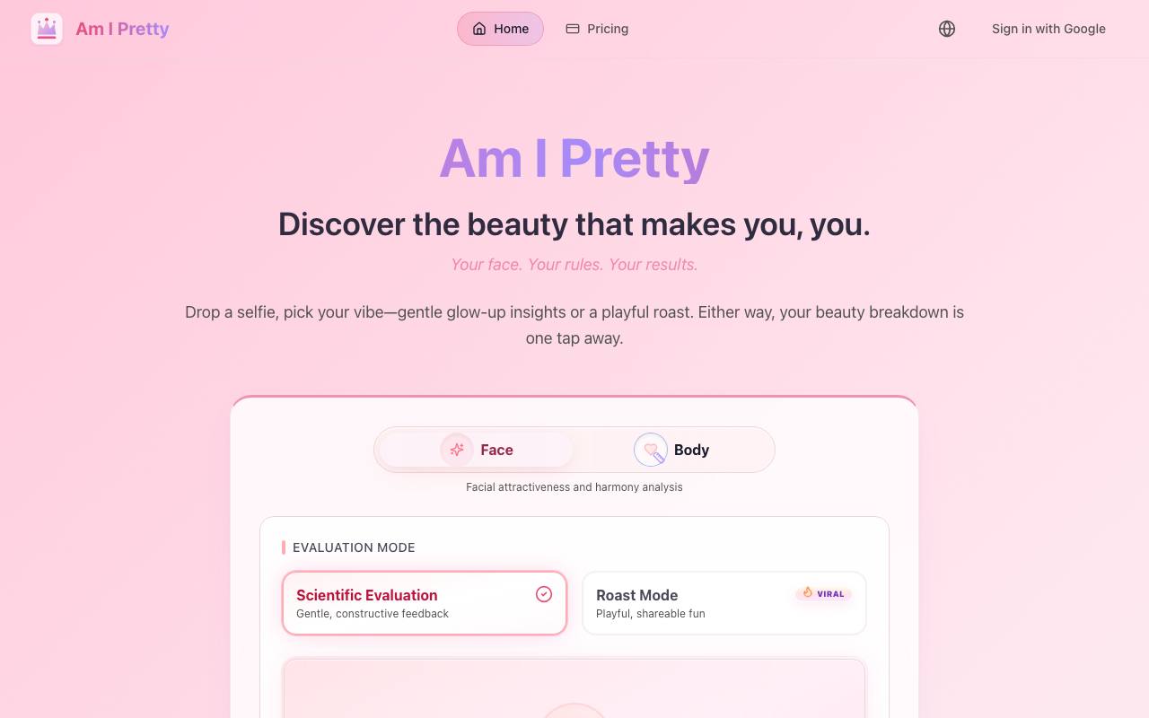 Am I Pretty screenshot