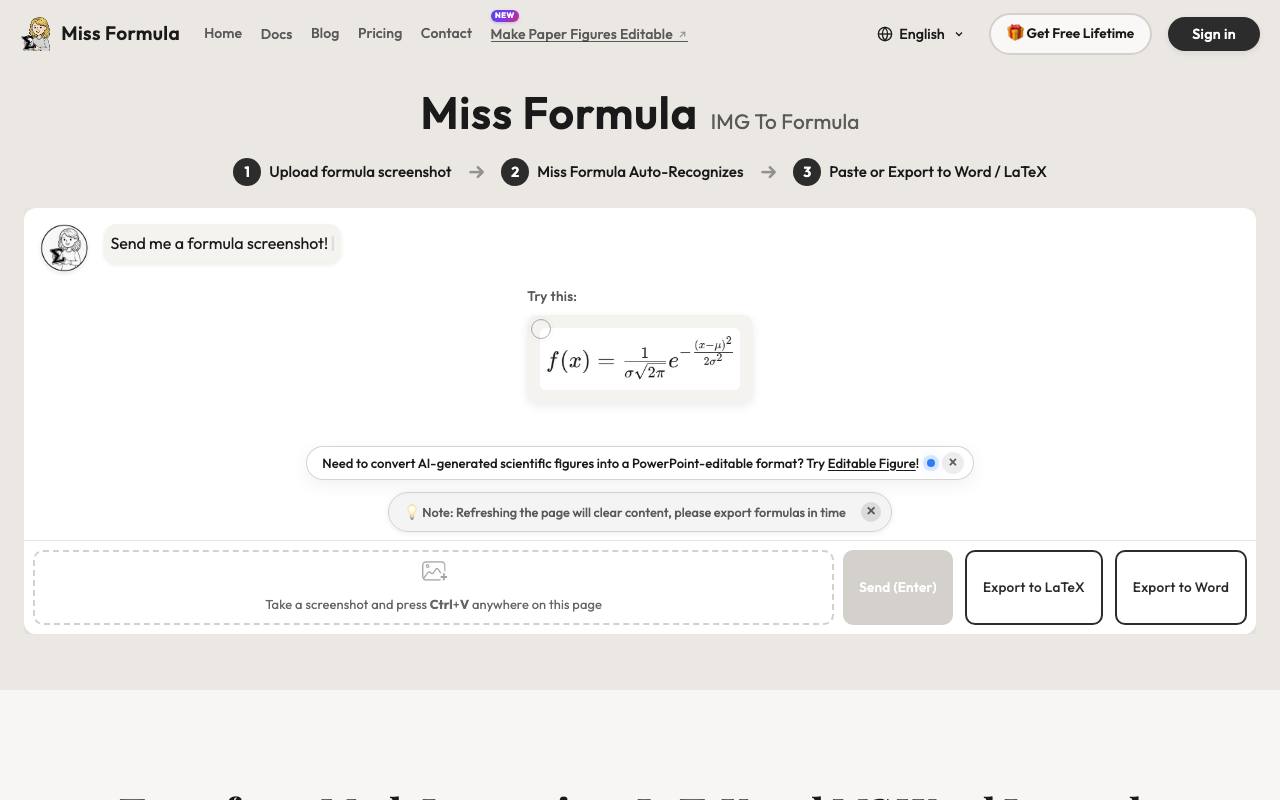 Miss Formula screenshot