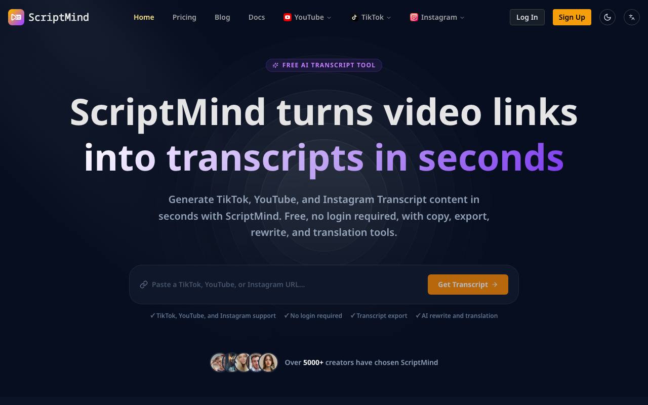 ScriptMind screenshot