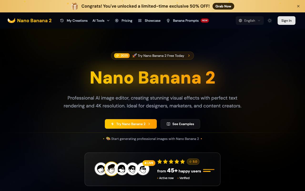 Nano Banana 2 screenshot