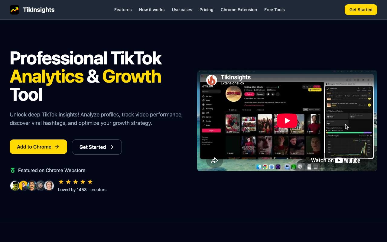 TikInsights screenshot