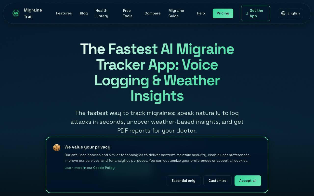 Migrain Trail screenshot