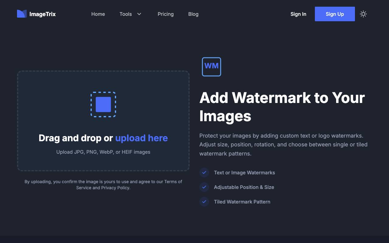 Imagetrix screenshot