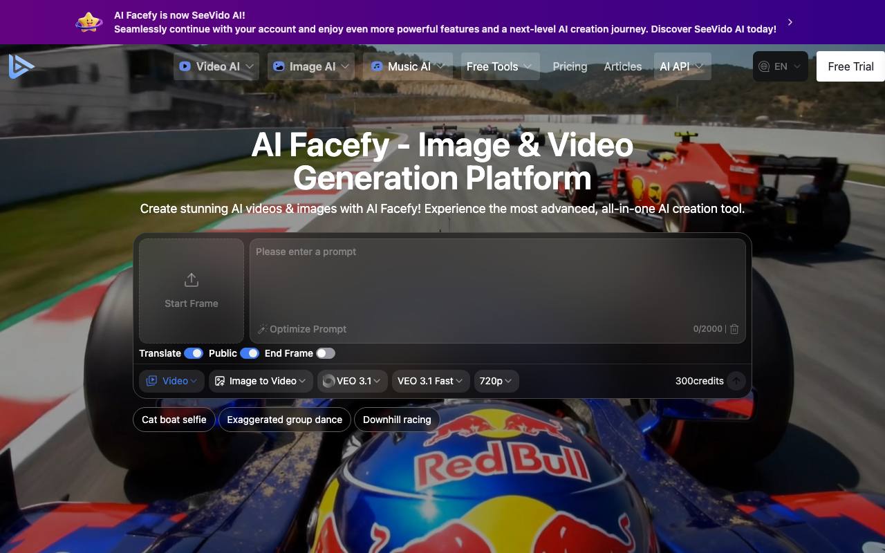 AI Facefy screenshot