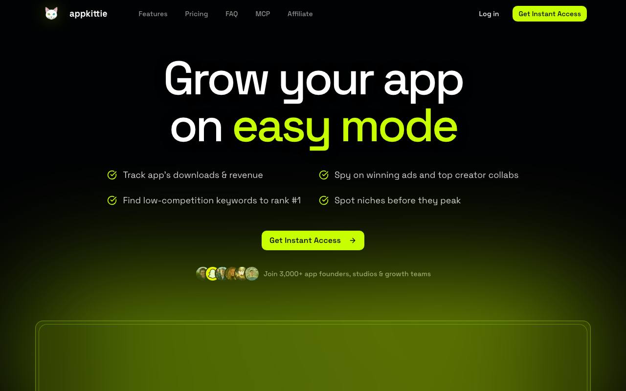 Appkittie screenshot