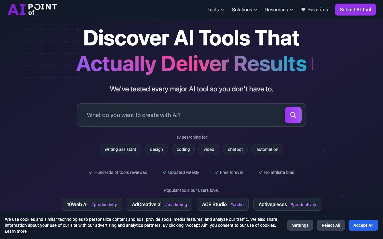Point of AI screenshot