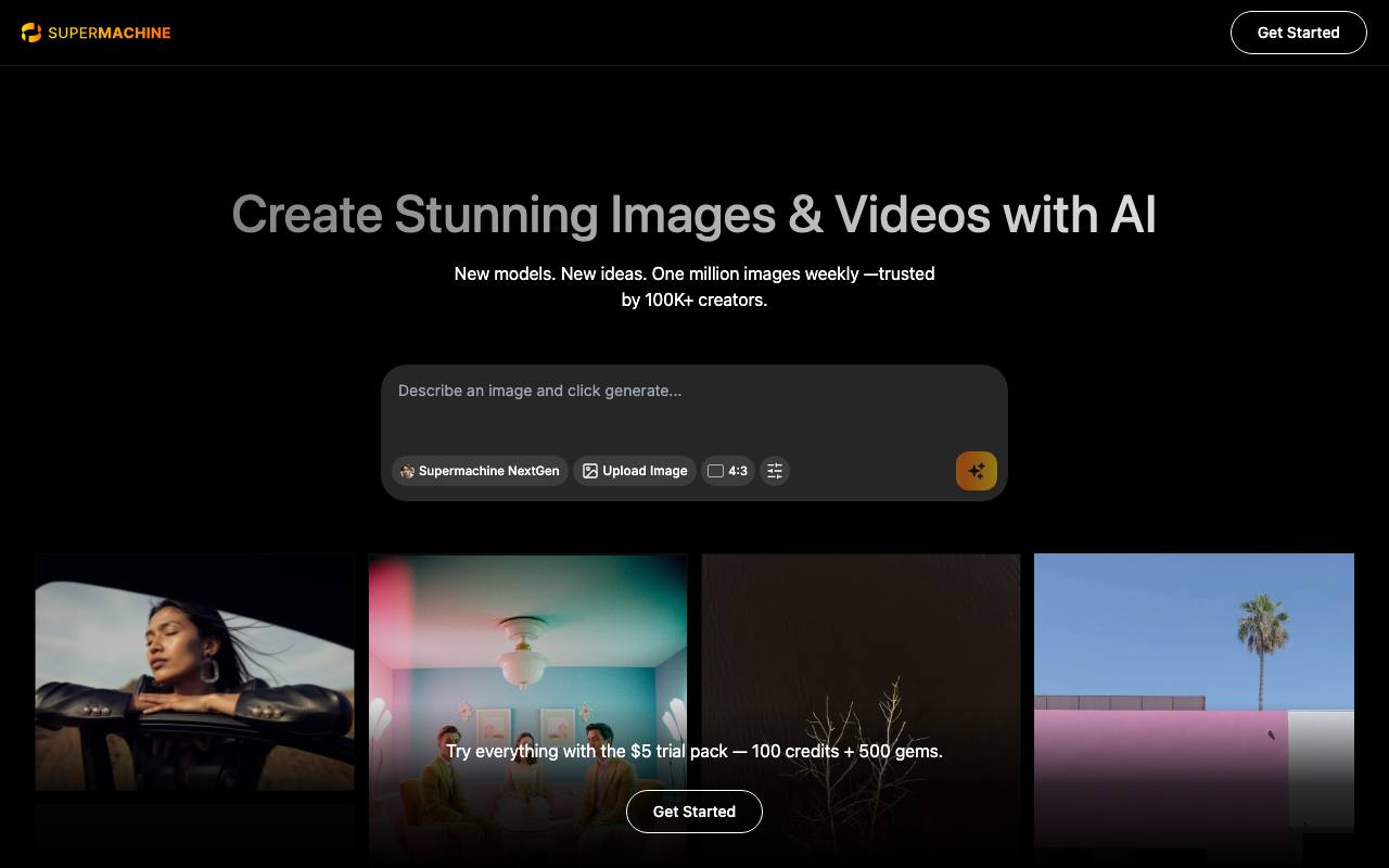 Supermachine screenshot