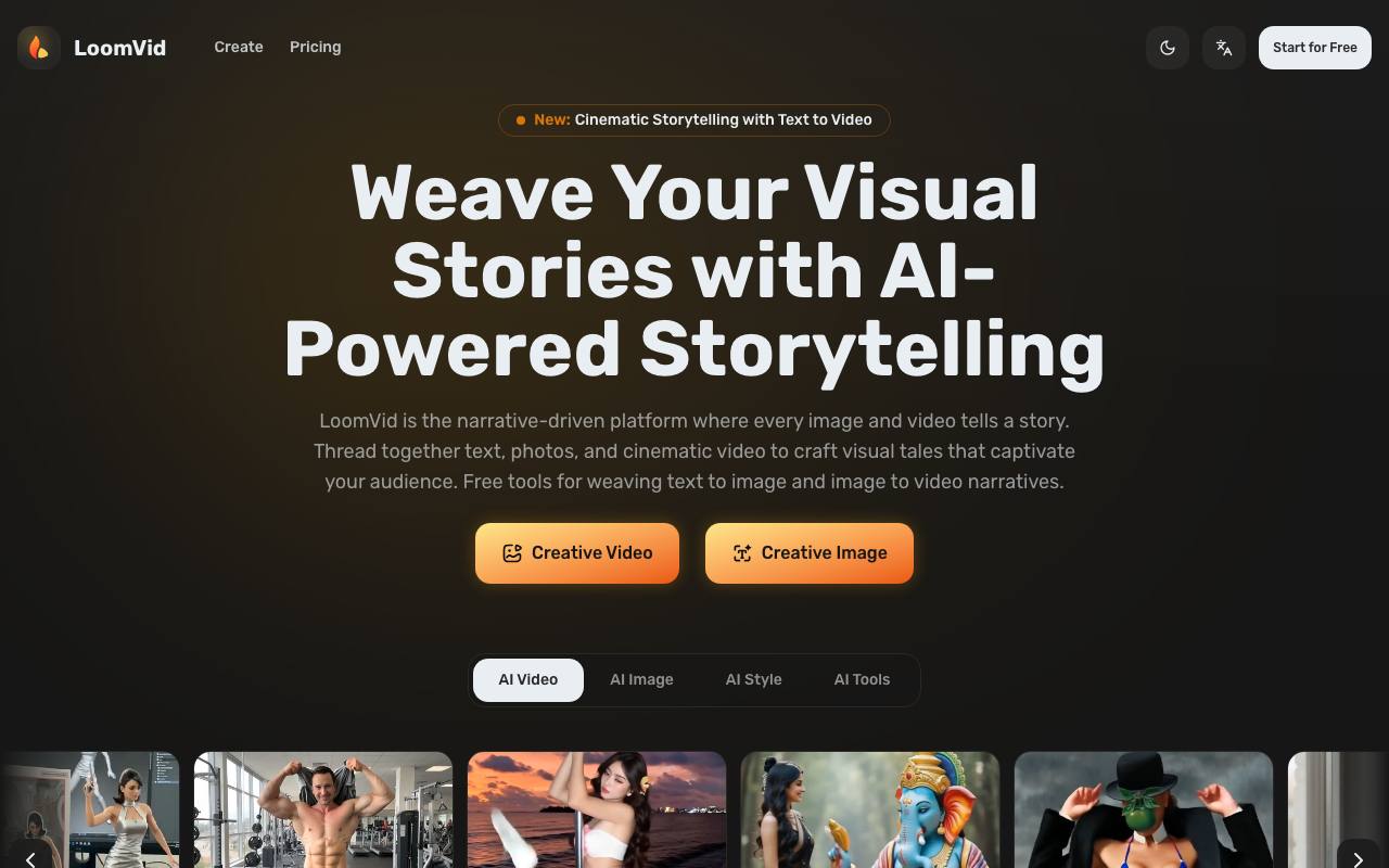 LoomVid screenshot