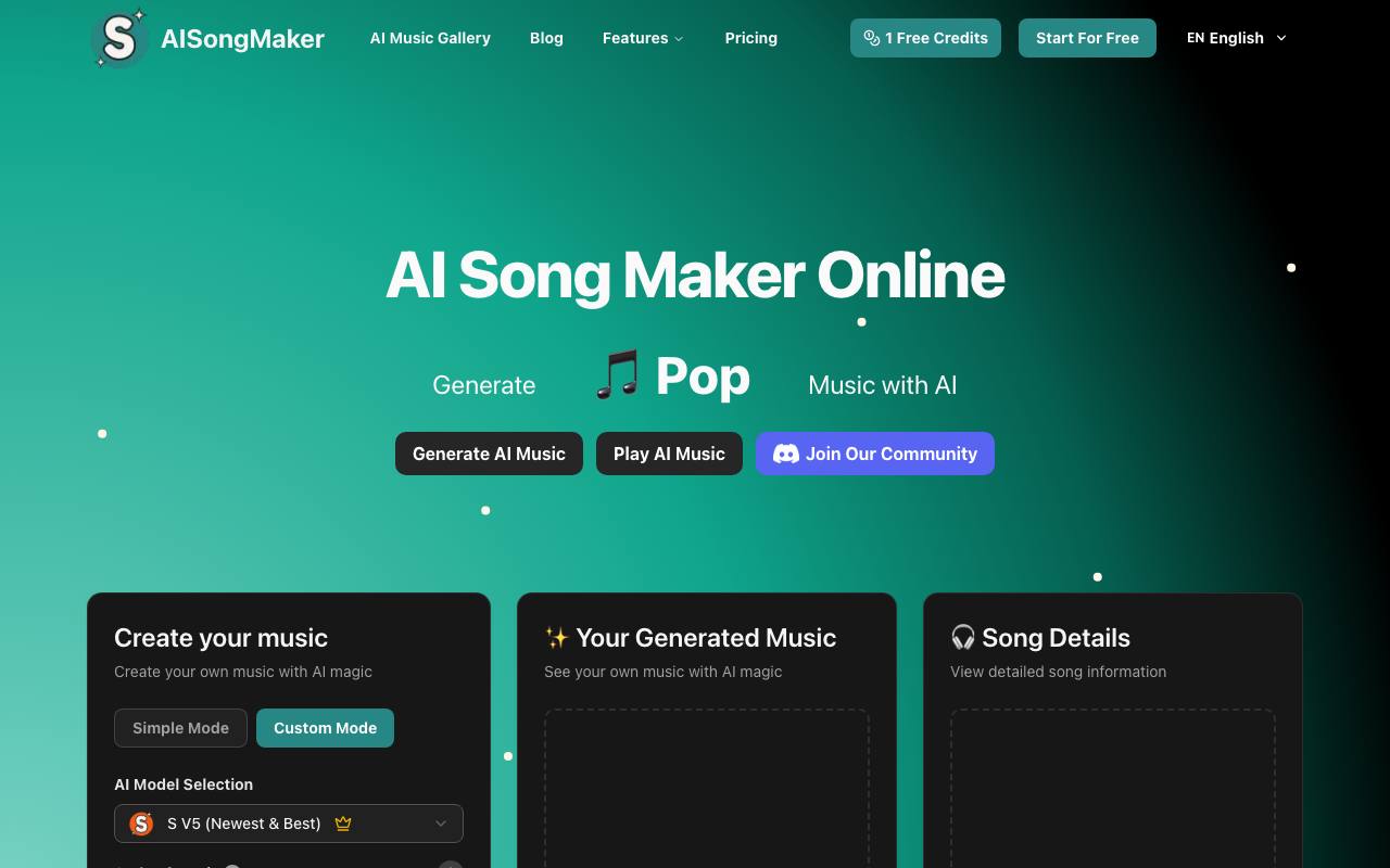 AISongMaker screenshot