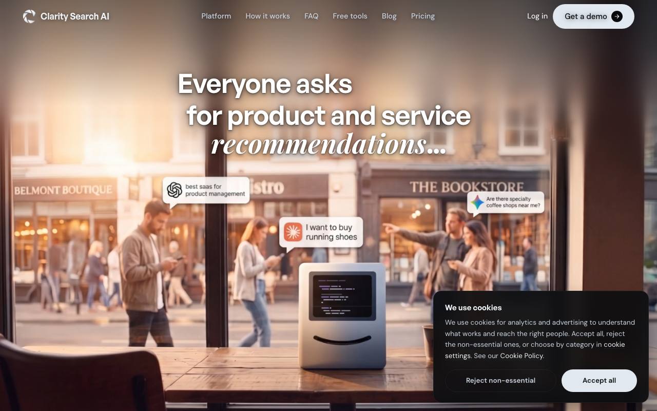 Clarity Search AI screenshot