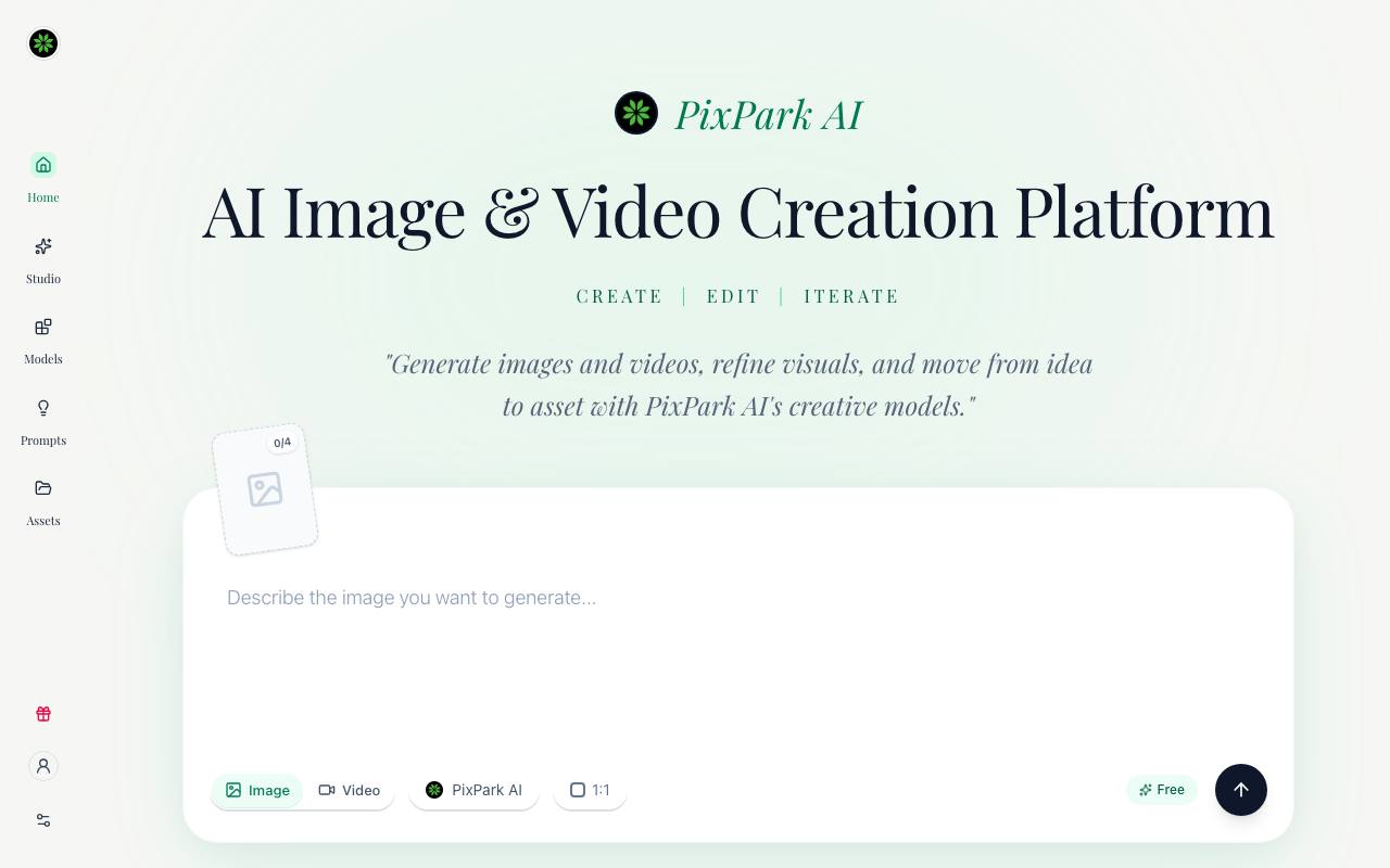 PixPark AI screenshot
