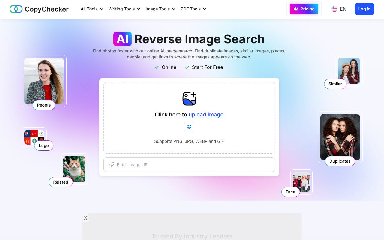 AI Reverse Image Search screenshot