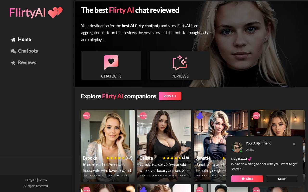 Flirty AI screenshot