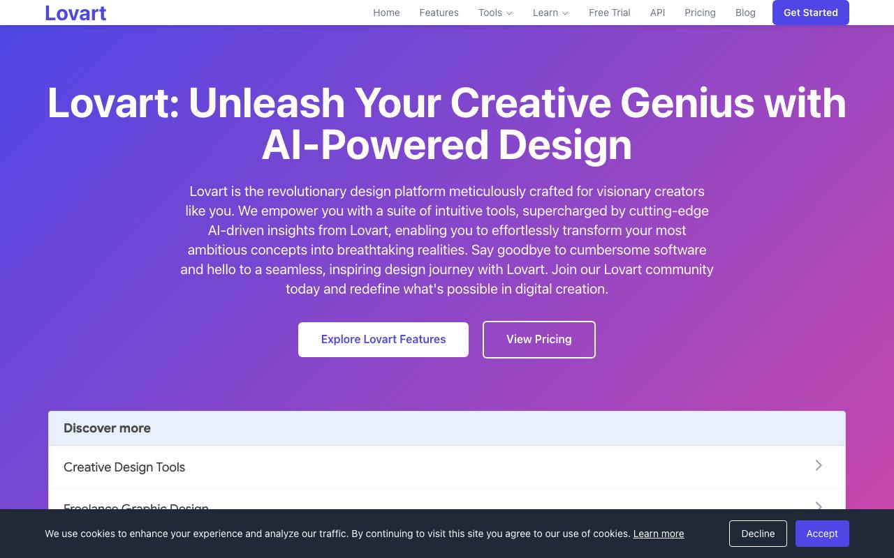 Lovart screenshot