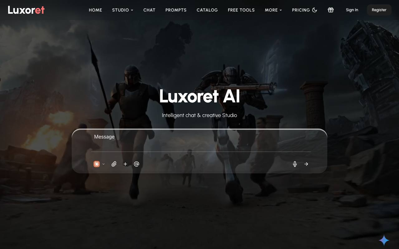 Luxoret screenshot