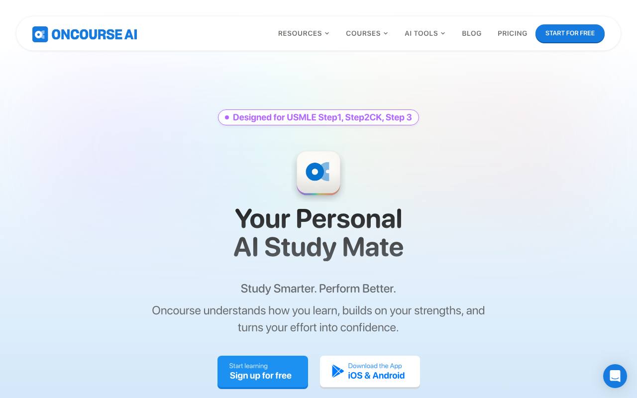 OncourseAI screenshot