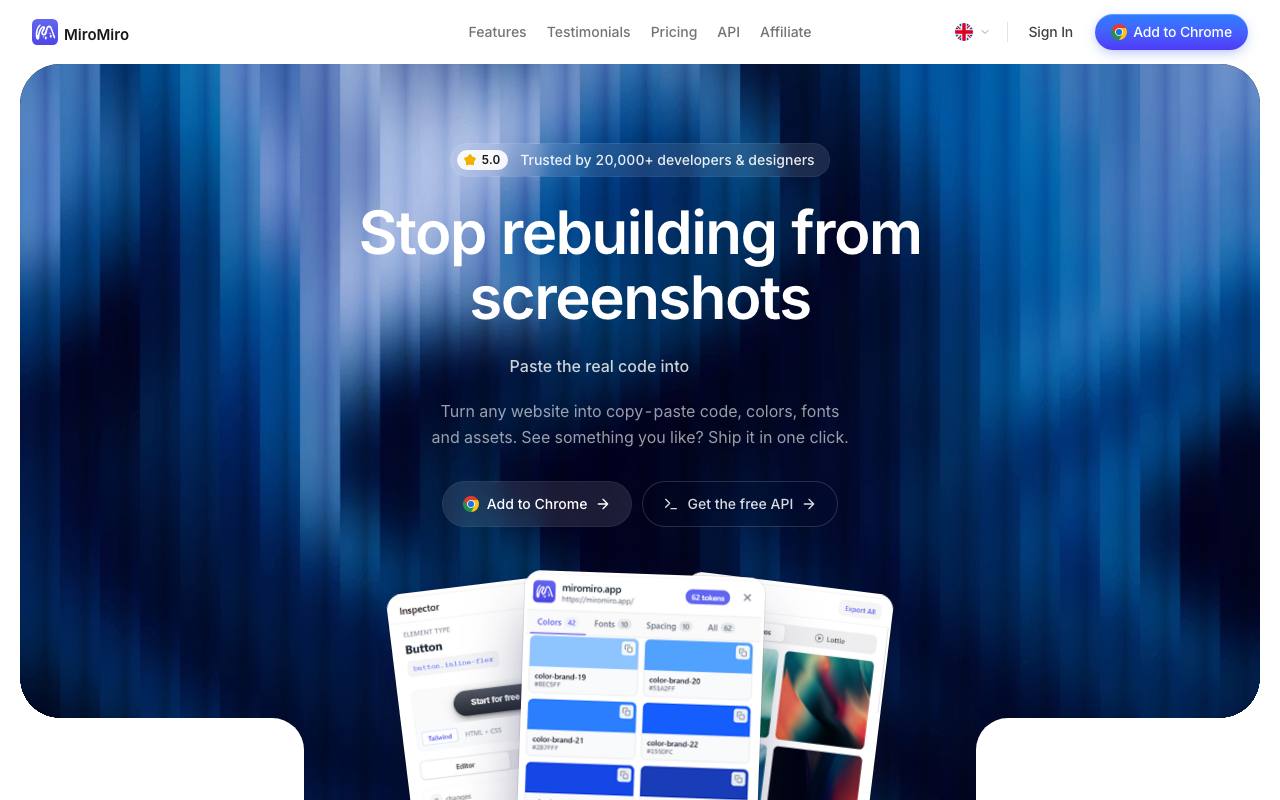MiroMiro screenshot