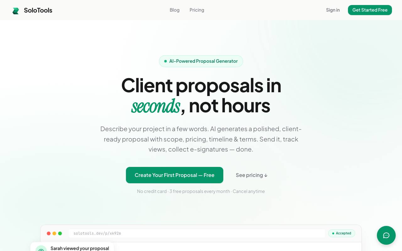 SoloTools screenshot