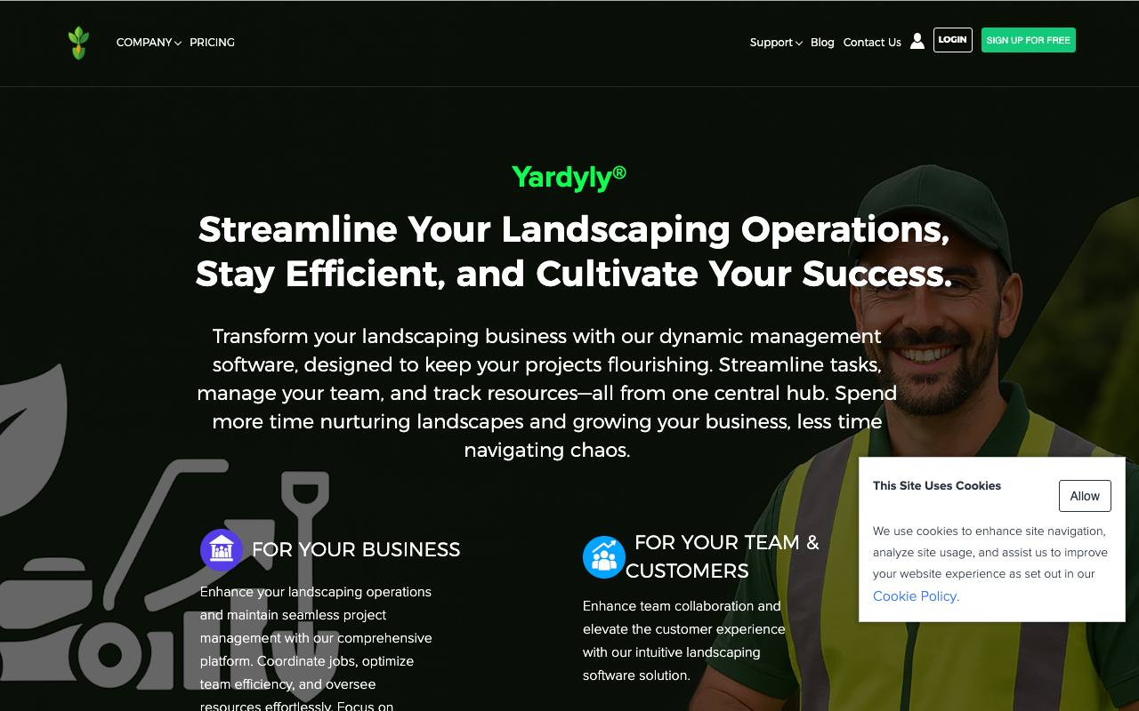 Yardyly screenshot