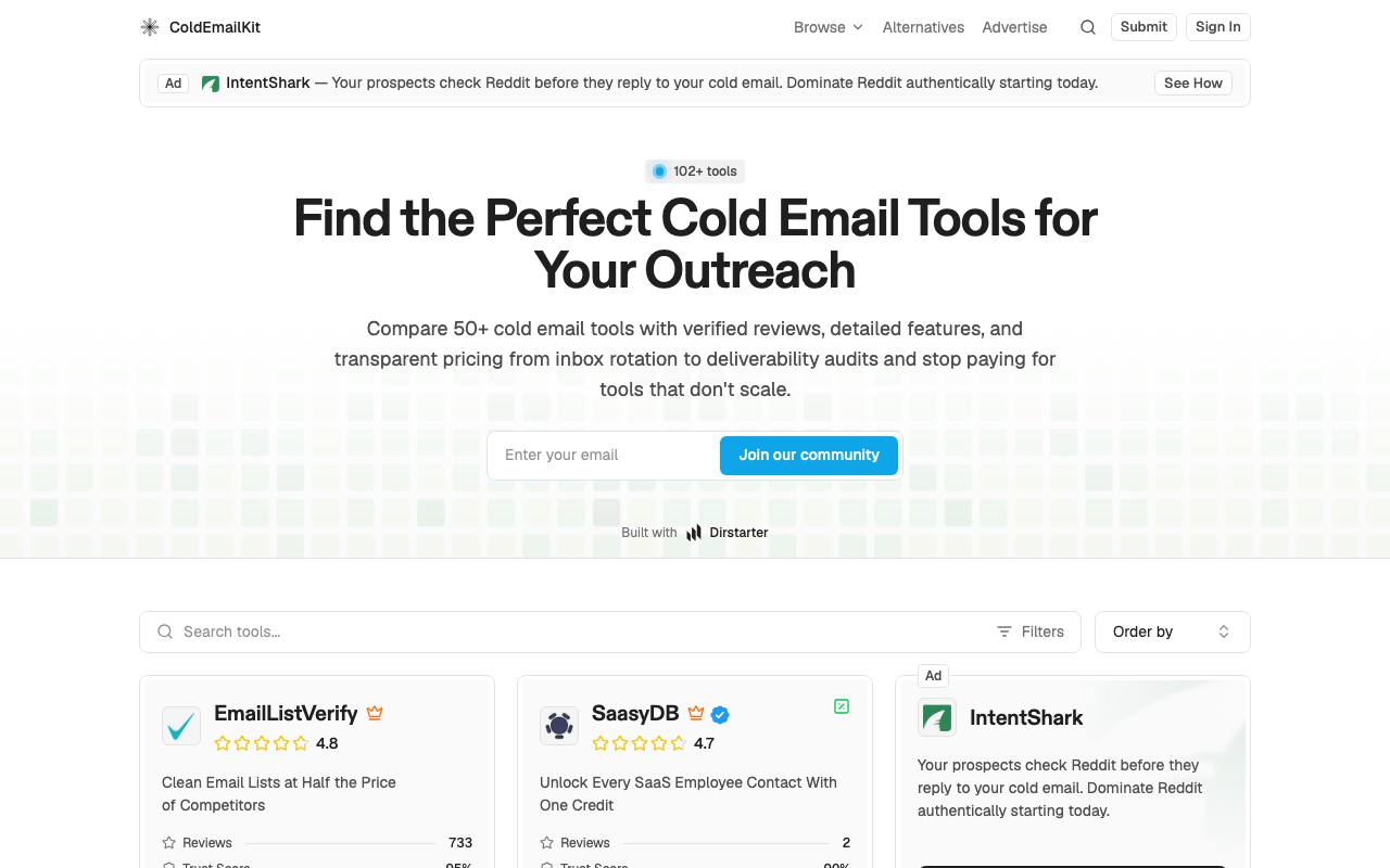 Cold Email Kit screenshot