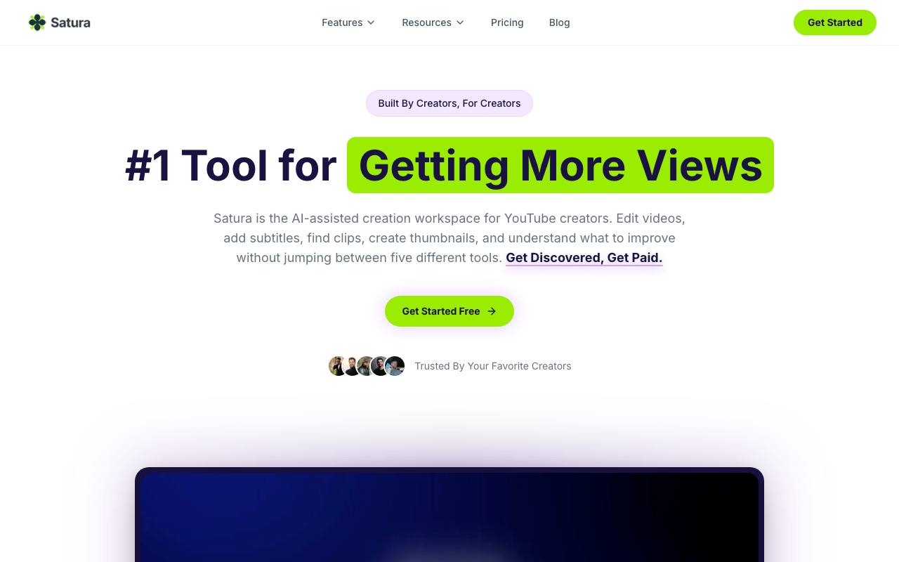 Satura AI screenshot