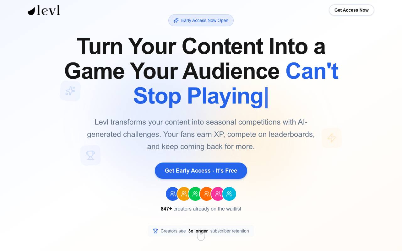Levl screenshot