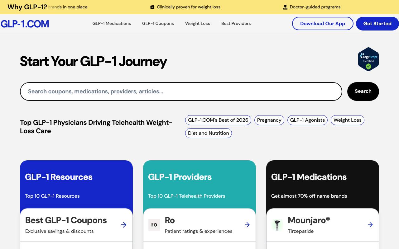 GLP-1 screenshot