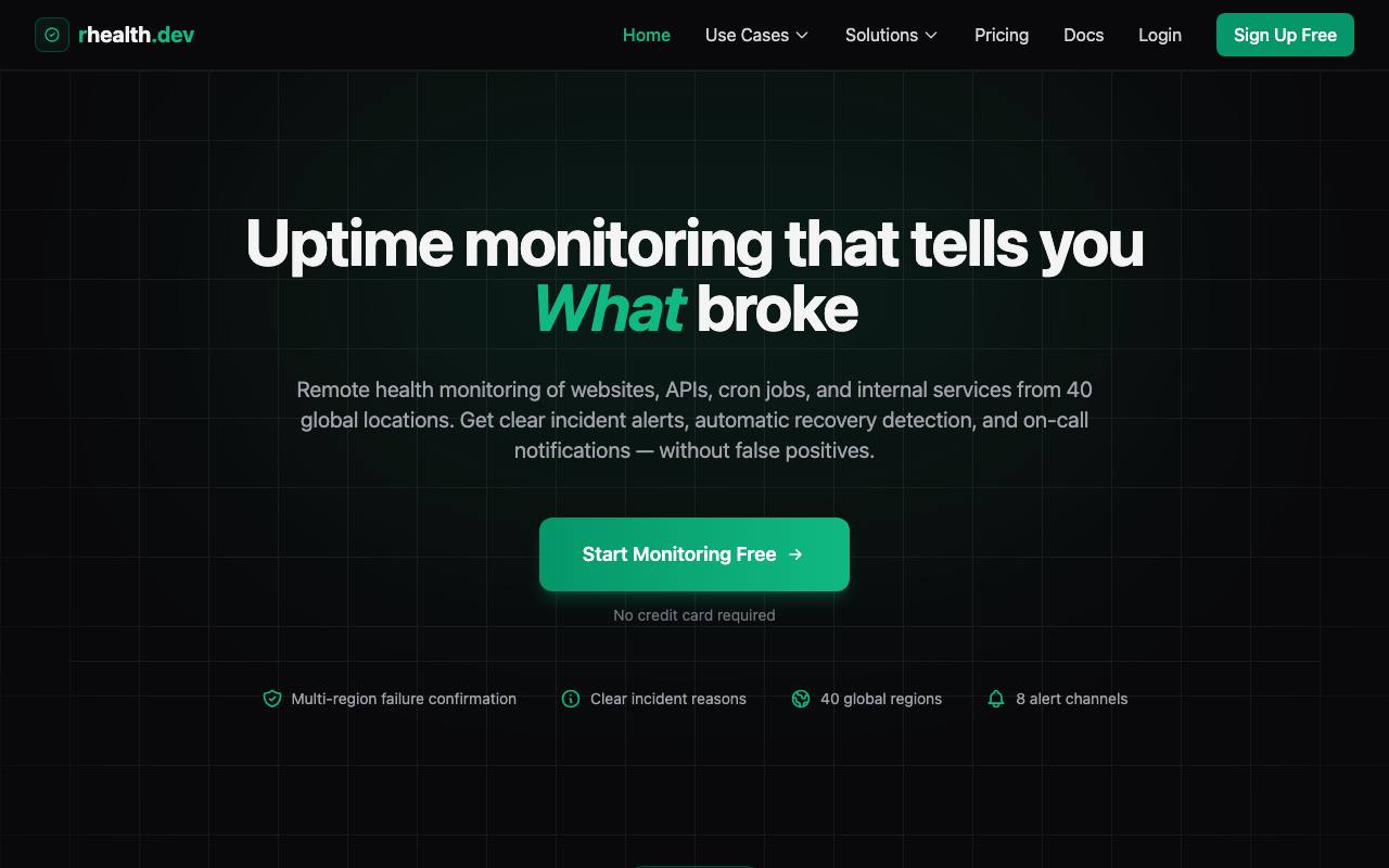 rhealth.dev screenshot