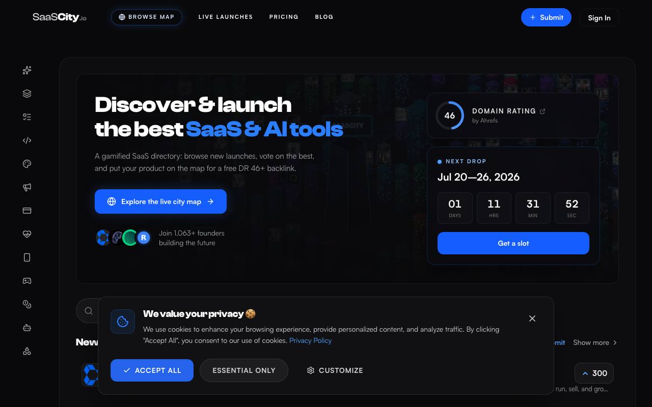 SaasCity screenshot