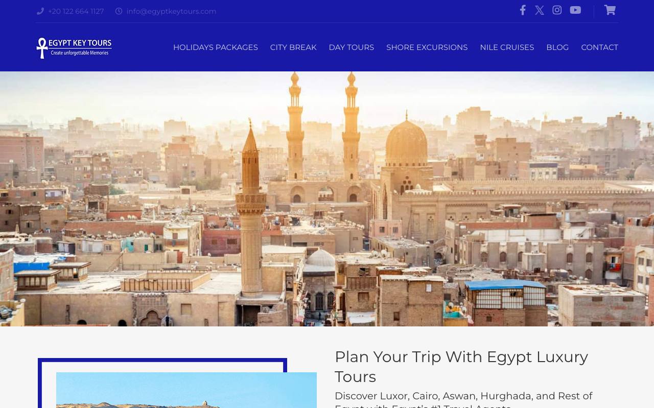 egyptkeytours screenshot