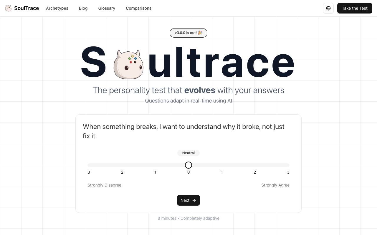 SoulTrace screenshot