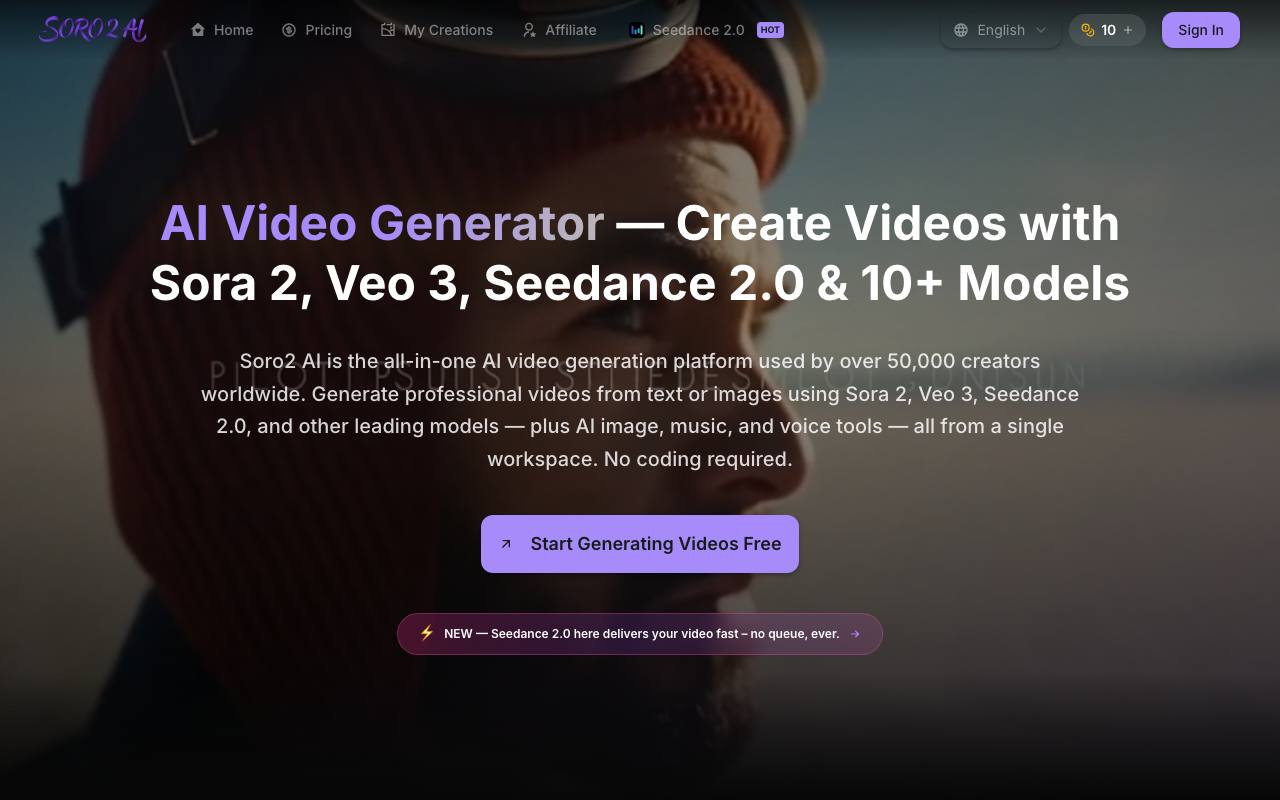 Soro 2 screenshot