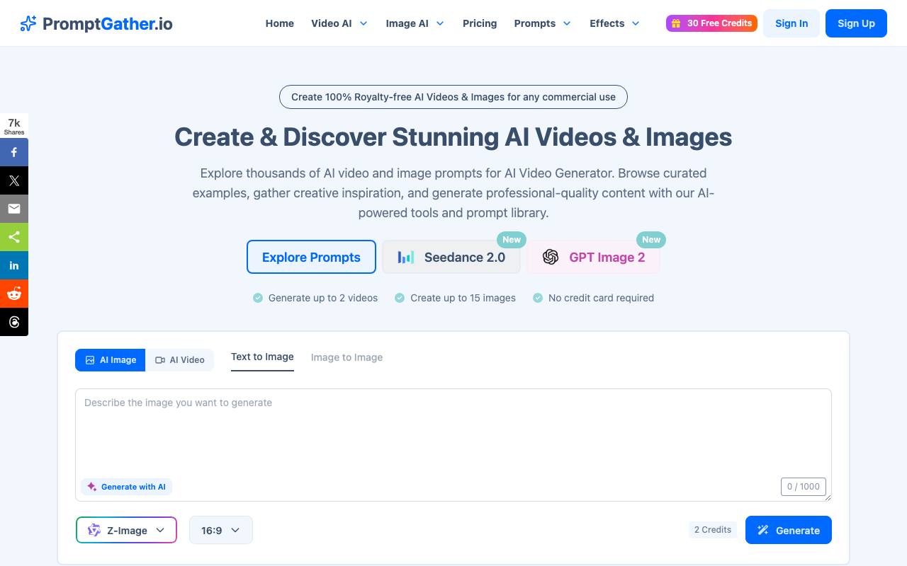 PromptGather screenshot