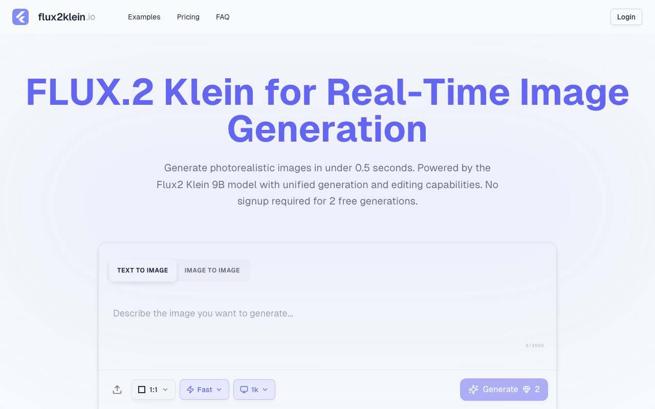 Flux2 Klein screenshot