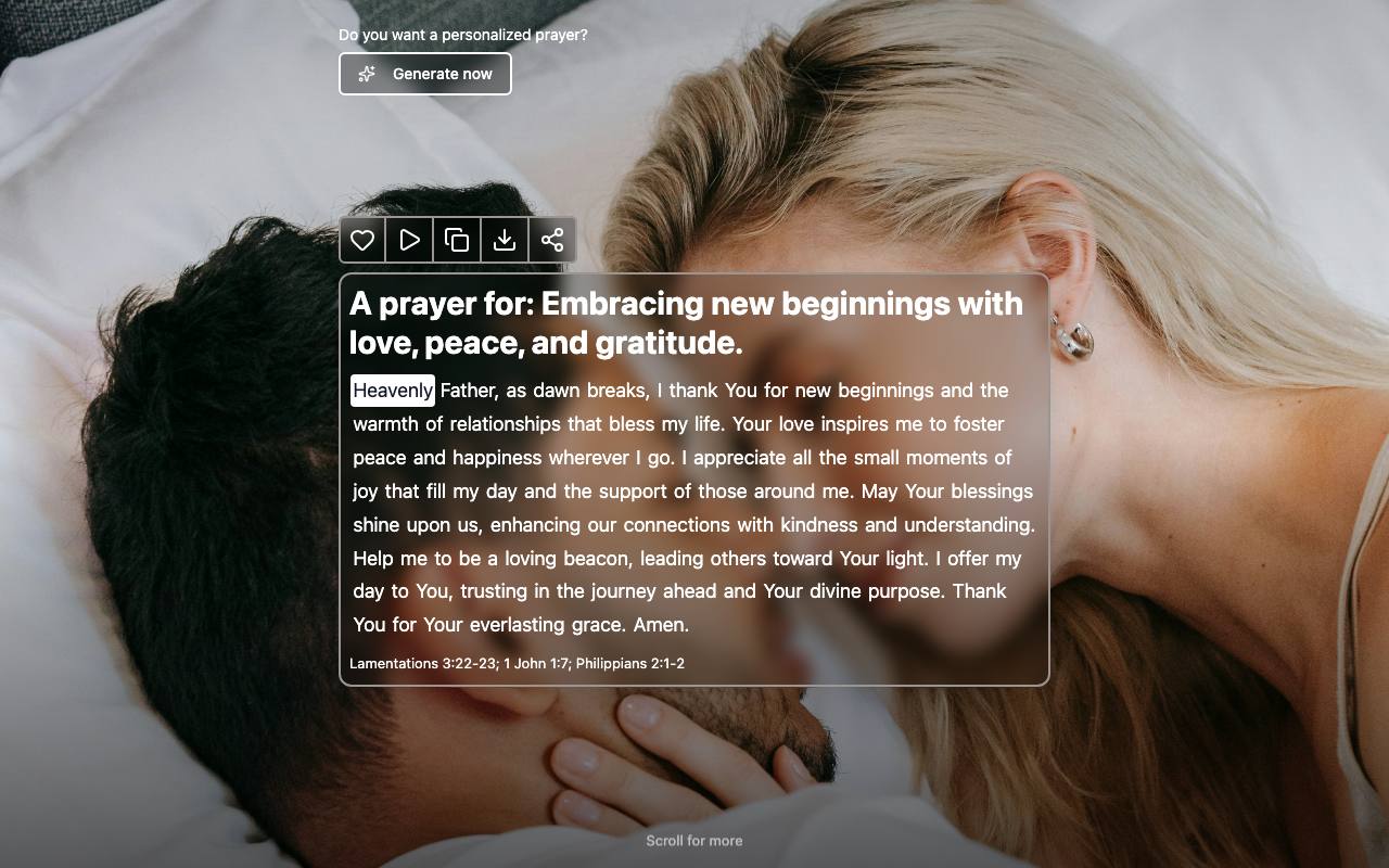 Prayer Reels screenshot