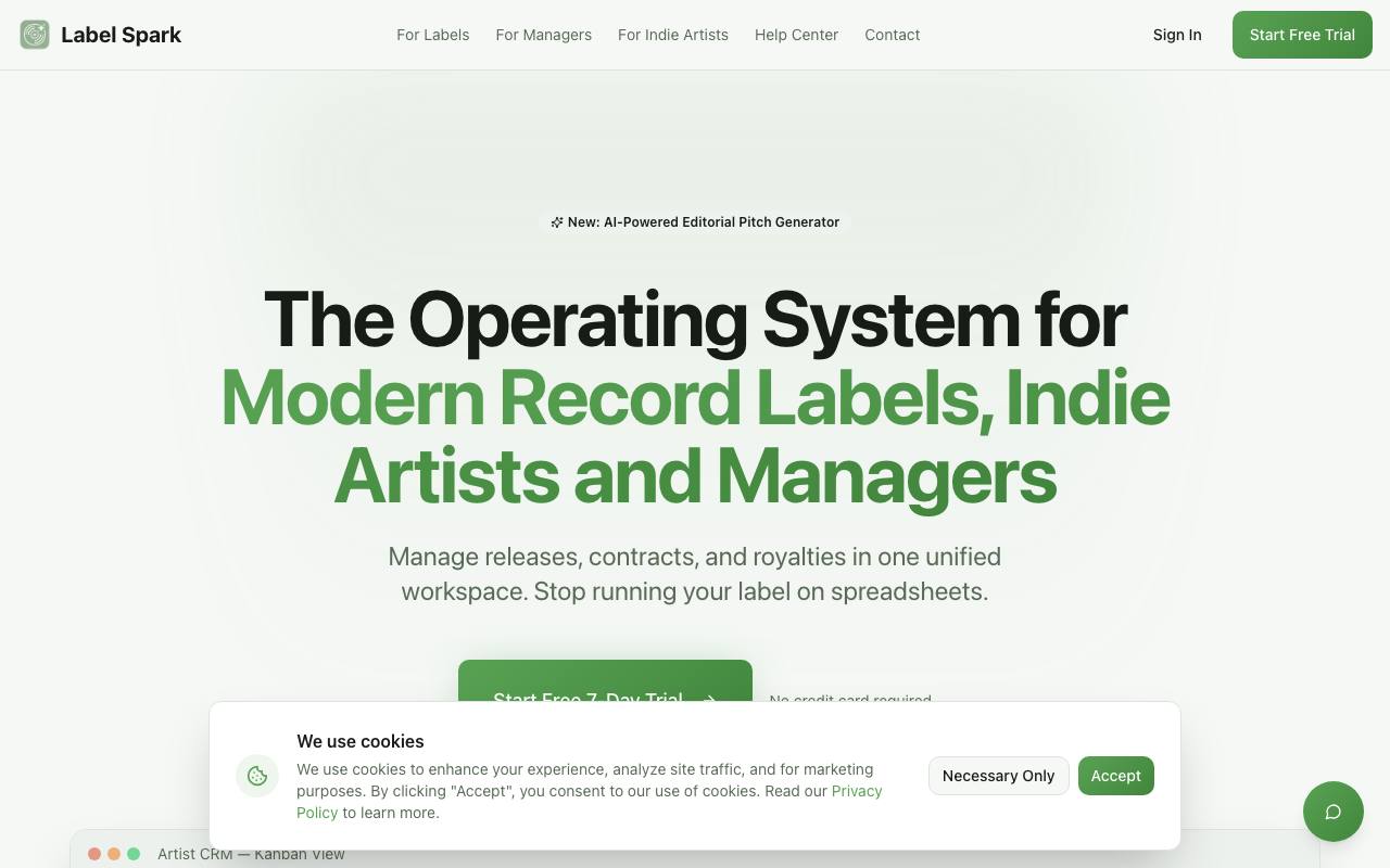 LabelSpark screenshot