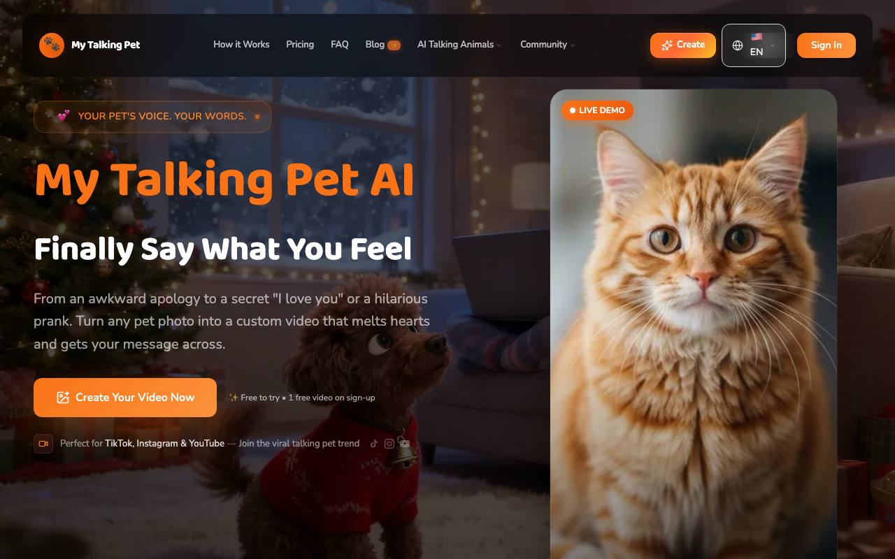 My Talking Pet AI screenshot